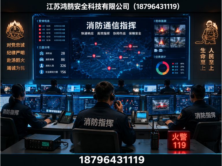 西宁应急指挥系统展示图